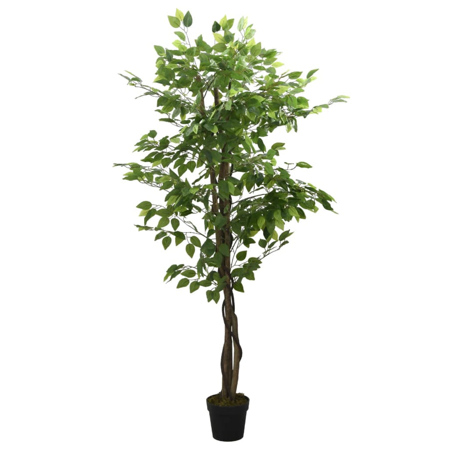 Kunstplant Ficus 378 Bladeren 80 Cm Groen