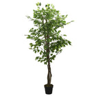 Kunstplant Ficus 630 Bladeren 120 Cm Groen