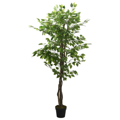 Kunstplant Ficus 260 Bladeren Groen 200 cm