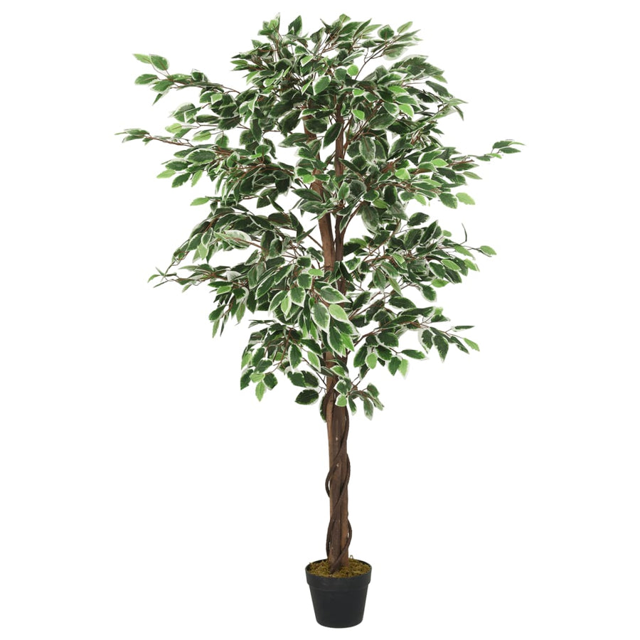 Kunstplant Ficus 378 Bladeren 80 Cm Groen