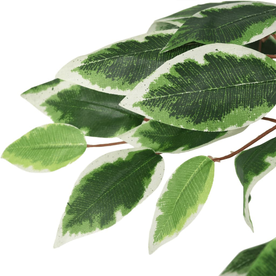 Kunstplant Ficus 630 Bladeren 120 Cm Groen