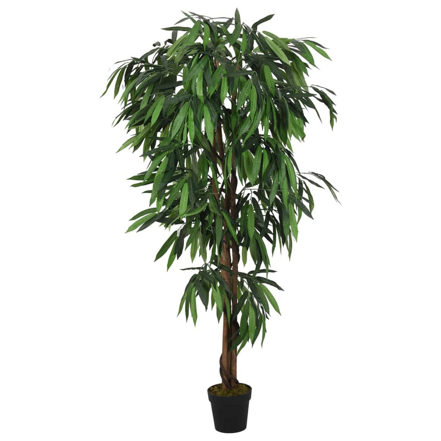 Kunstplant Mangoboom 600 Bladeren Groen