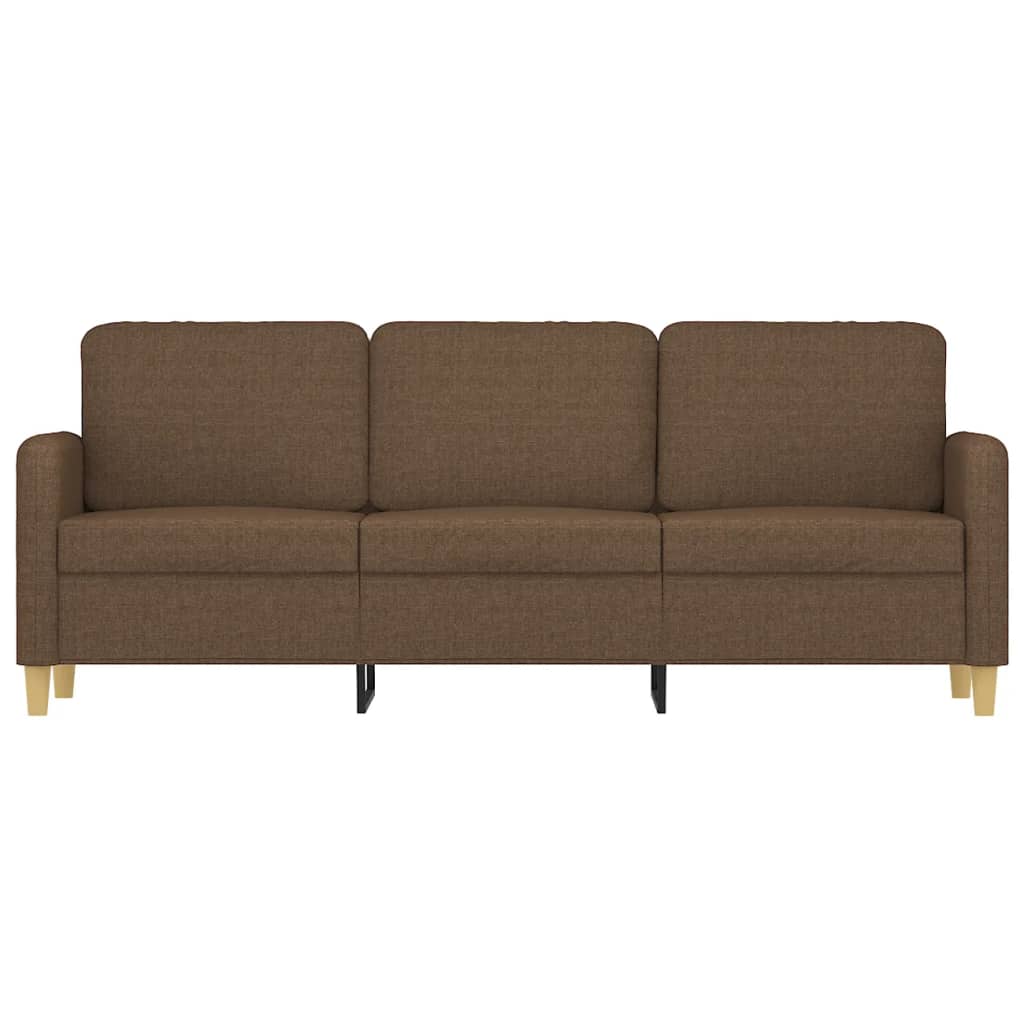 Driezitsbank Stof 180 cm Bruin