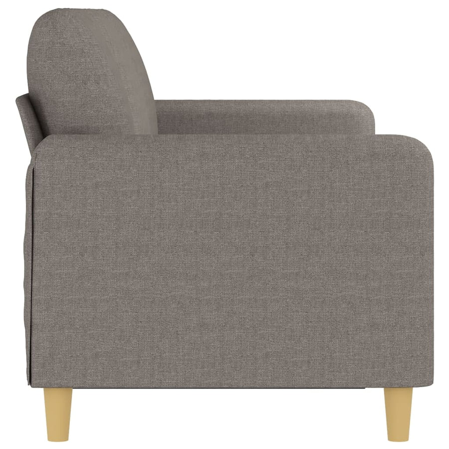 Driezitsbank Stof 180 cm Taupe