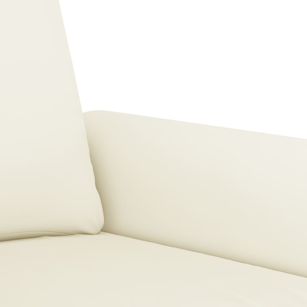 Fauteuil 60 cm fluweel crèmekleurig 60 cm Crème