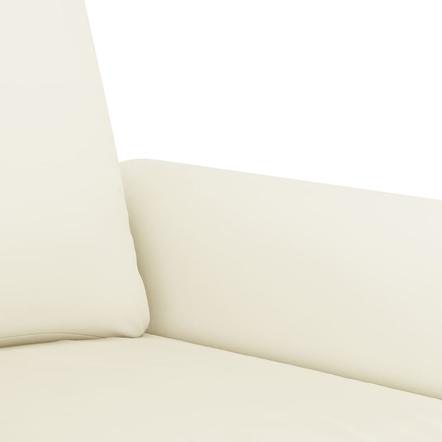 Fauteuil 60 cm fluweel crèmekleurig 60 cm Crème