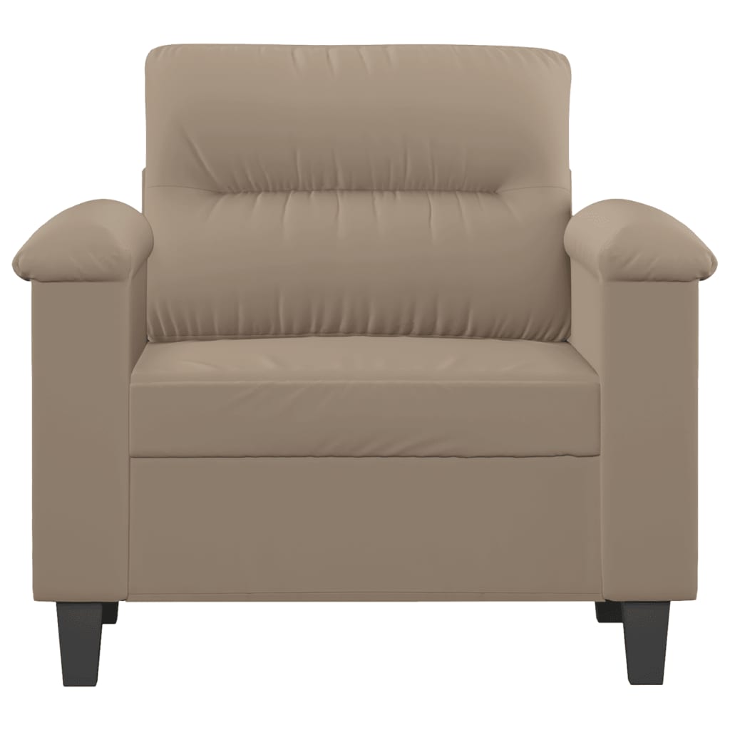 Fauteuil 60 Cm Microvezelstof 90 cm Taupe