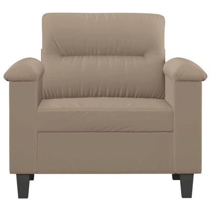 Fauteuil 60 Cm Microvezelstof 90 cm Taupe