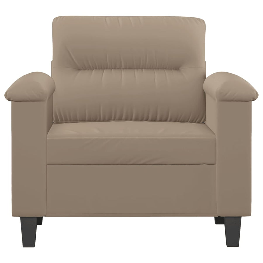Fauteuil 60 Cm Microvezelstof 90 cm Taupe