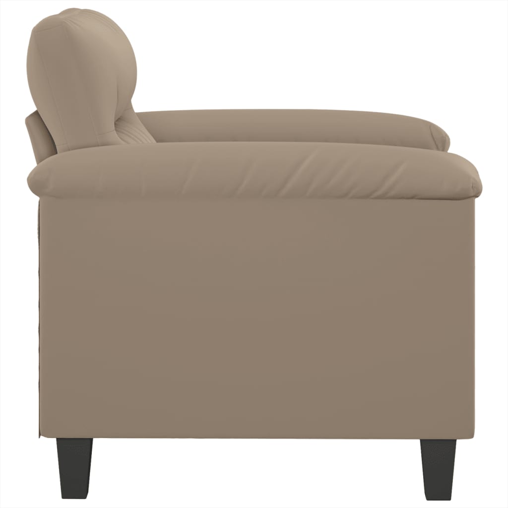 Fauteuil 60 Cm Microvezelstof 90 cm Taupe