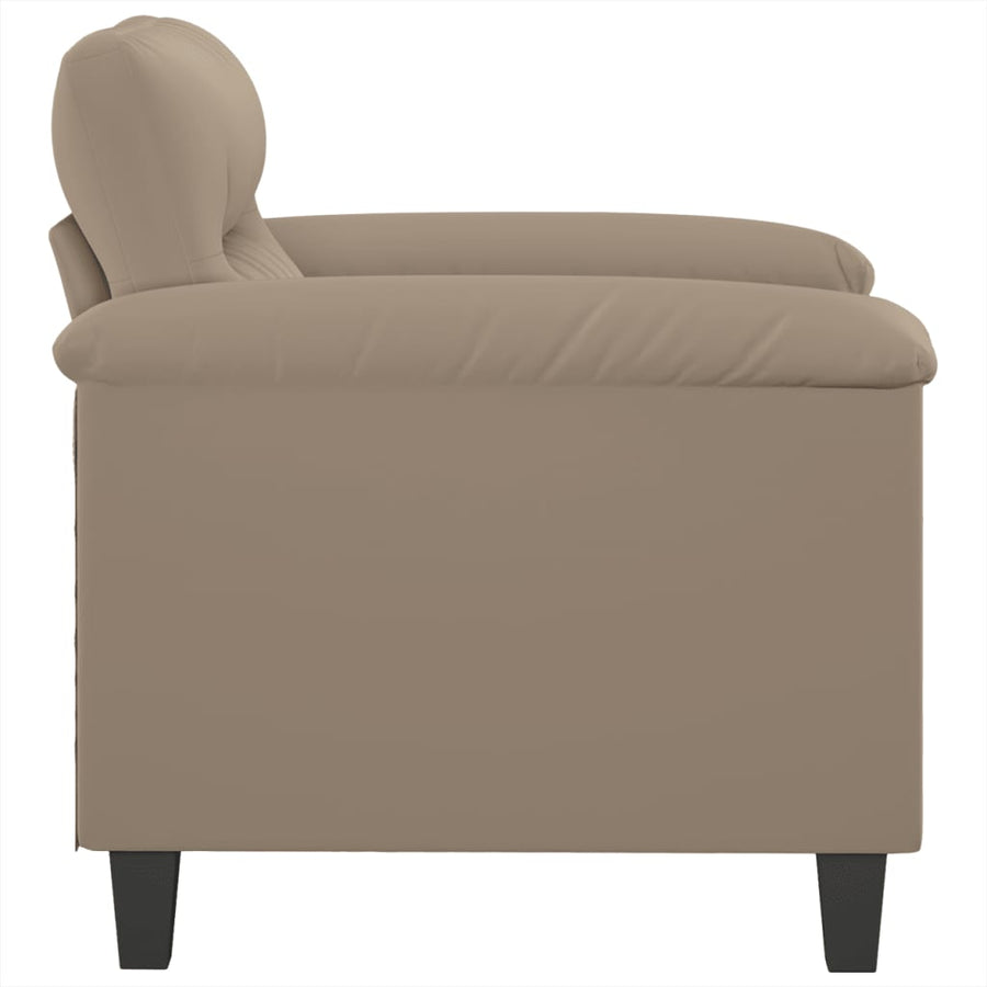 Fauteuil 60 Cm Microvezelstof 90 cm Taupe
