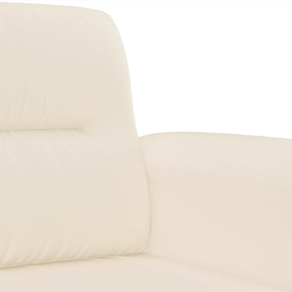 Fauteuil 60 cm microvezelstof beige