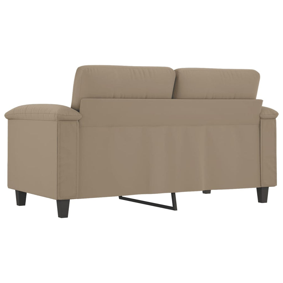 Tweezitsbank 120 Cm Microvezelstof 150 cm Taupe