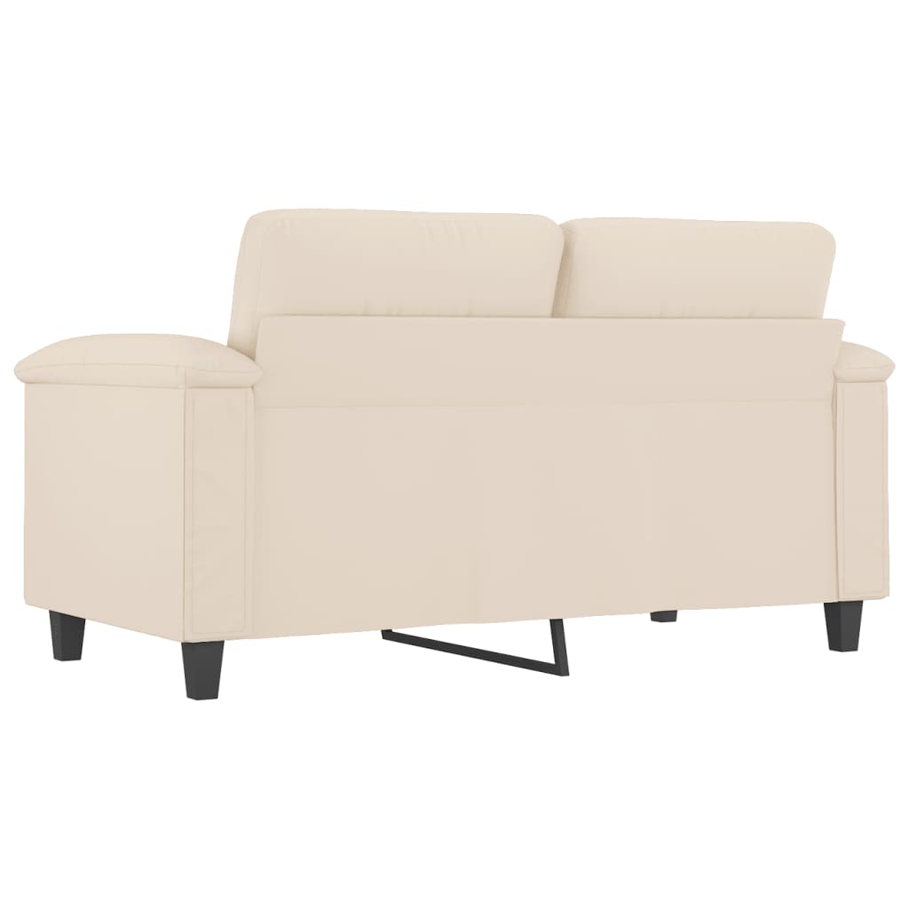 Tweezitsbank Microvezelstof 120 cm Beige