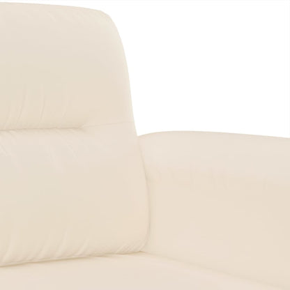 Tweezitsbank Microvezelstof 120 cm Beige