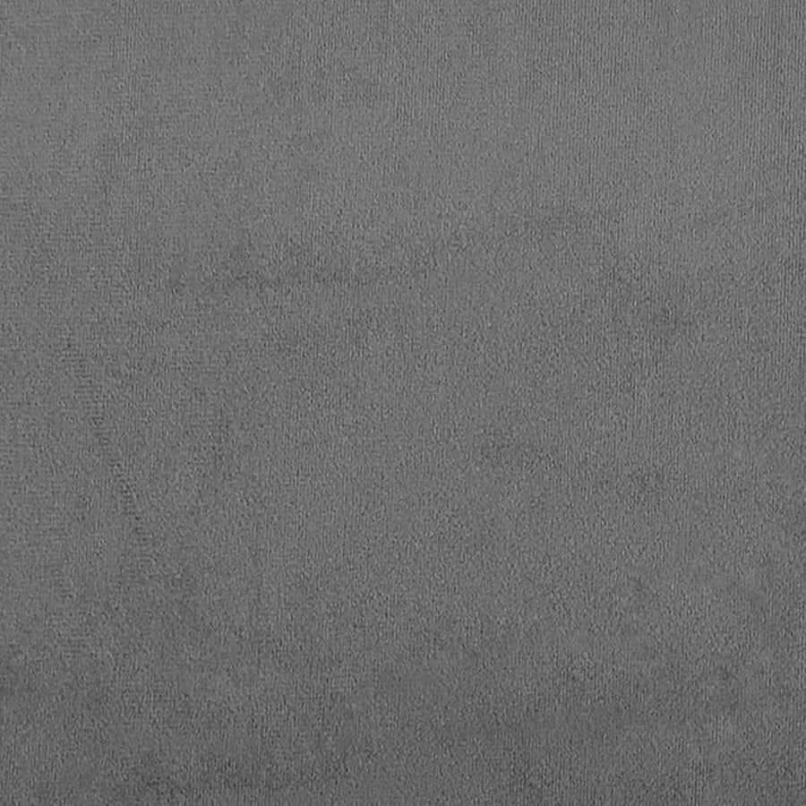Tweezitsbank Microvezelstof 140 cm Donkergrijs
