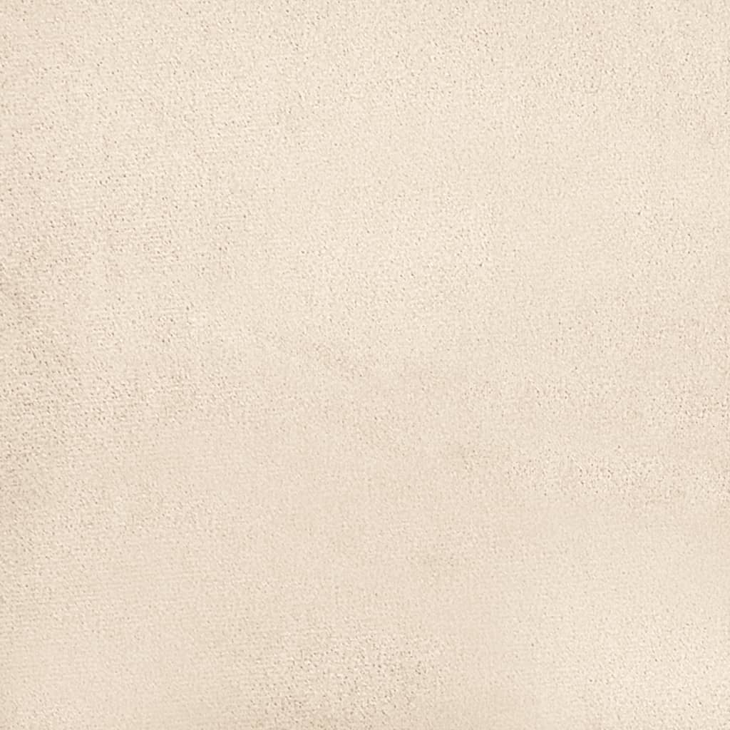 Driezitsbank Microvezelstof 180 cm Beige