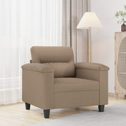 Fauteuil 60 cm kunstleer cappuccino