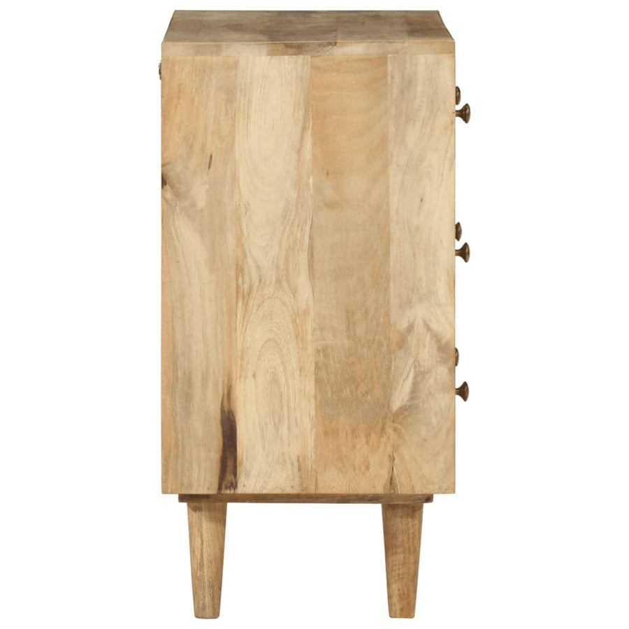 Ladekast 70x35x70 cm massief mangohout