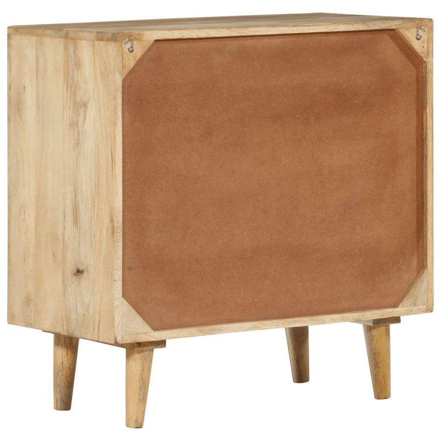 Ladekast 70x35x70 cm massief mangohout