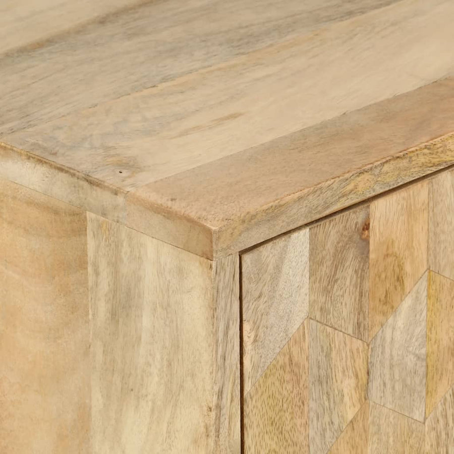 Ladekast 70x35x70 cm massief mangohout