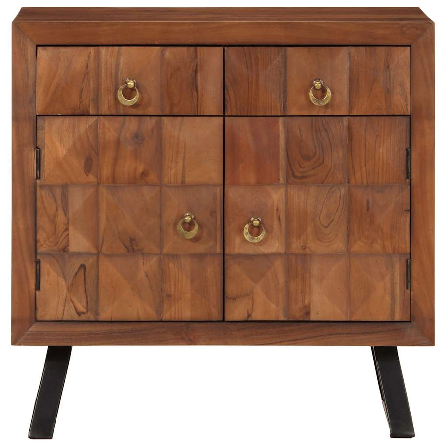 Ladekast 70X35X70 Cm Massief Acaciahout Honingbruin