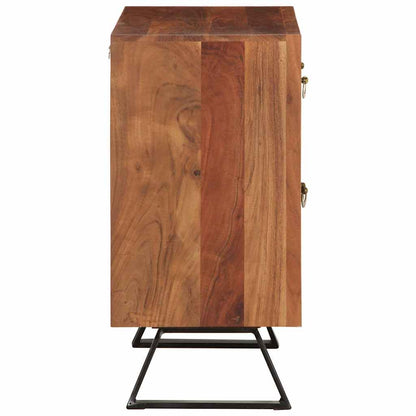 Ladekast 70X35X70 Cm Massief Acaciahout Honingbruin