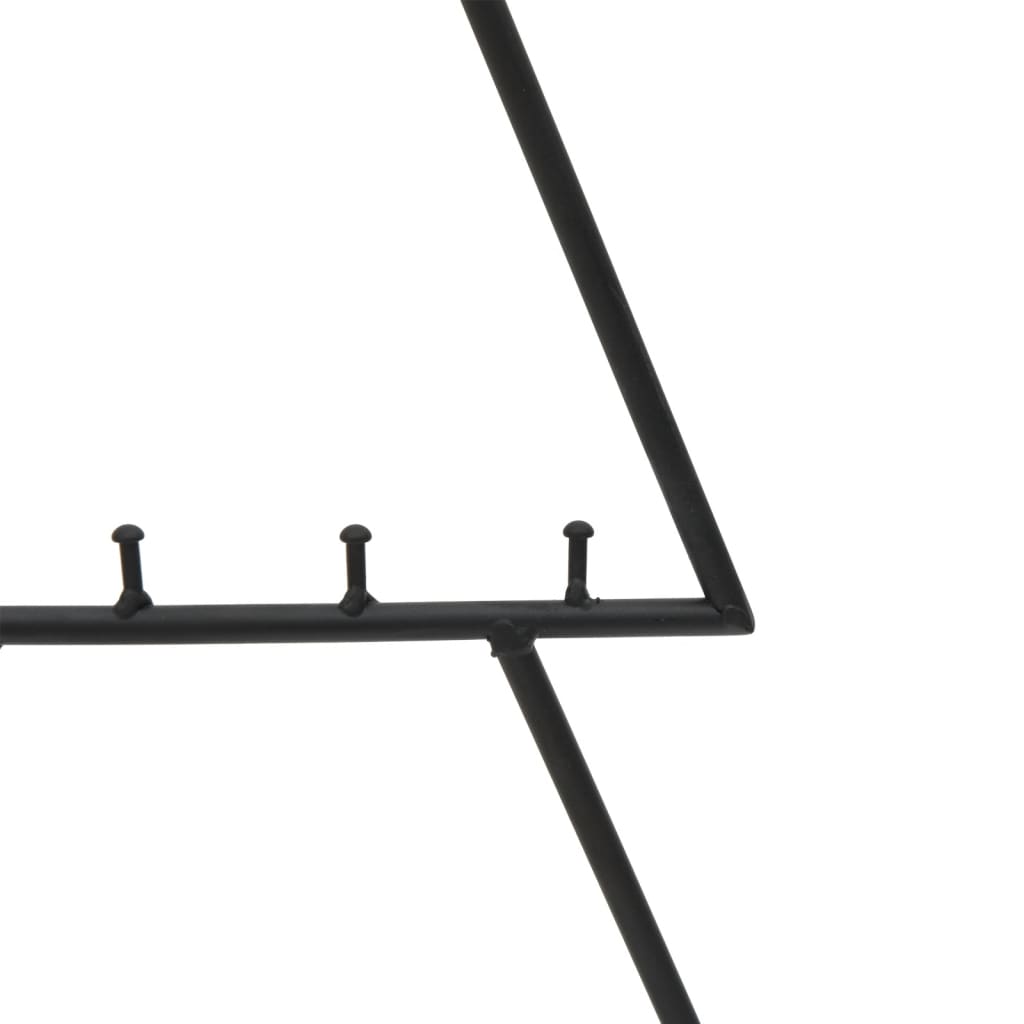 Kerstdecoratie Kerstboom 60 Cm Metaal Zwart