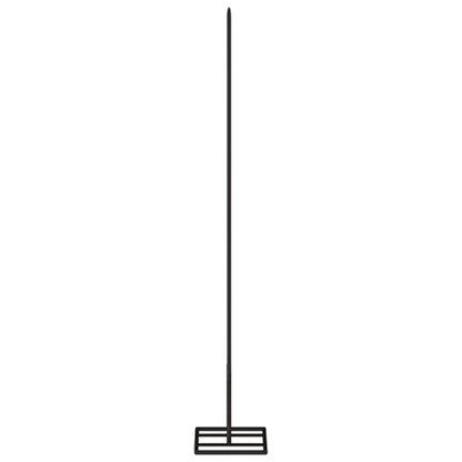 Kerstdecoratie kerstboom 90 cm metaal zwart