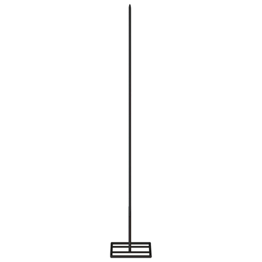 Kerstdecoratie kerstboom 90 cm metaal zwart