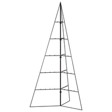 Kerstdecoratie Kerstboom 100 Cm Metaal Zwart