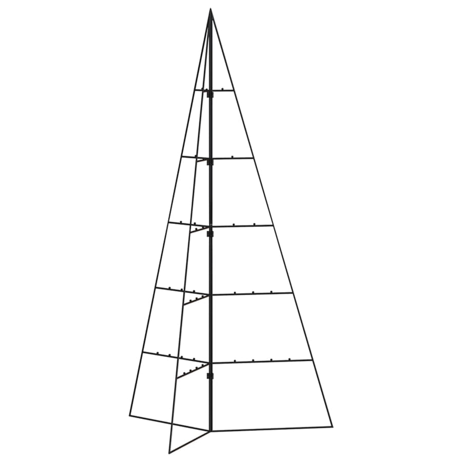 Kerstdecoratie Kerstboom 100 Cm Metaal Zwart