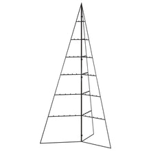 Kerstdecoratie Kerstboom Metaal Zwart
