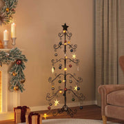 Kerstboom frame 150 cm metaal zwart