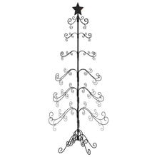 Kerstdecoratie Kerstboom 215 Cm Metaal Zwart