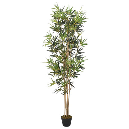 Kunstplant Bamboe 552 Bladeren 120 Cm Groen