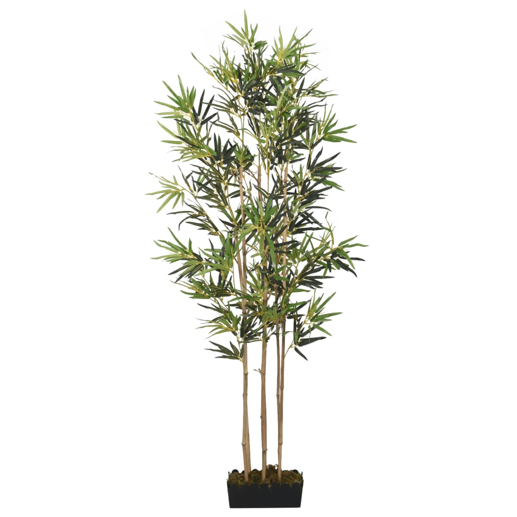 Kunstplant Bamboe 368 Bladeren 80 Cm Groen