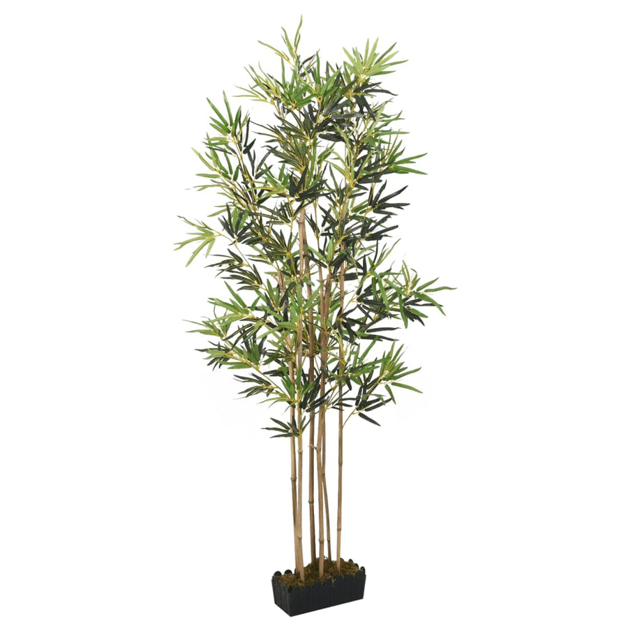 Kunstplant Bamboe 552 Bladeren 120 Cm Groen