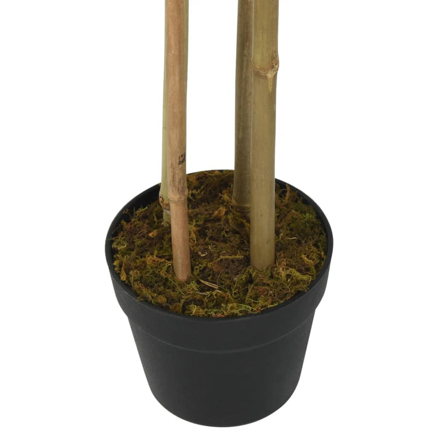 Kunstplant bamboe 380 bladeren 80 cm groen
