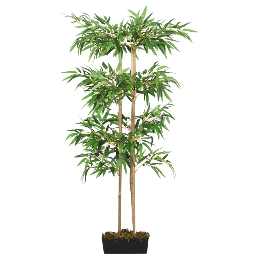 Kunstplant bamboe 1216 bladeren 180 cm groen