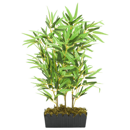 Kunstplant bamboe 500 bladeren 80 cm groen