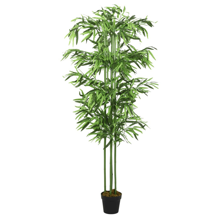 Kunstplant Bamboe 384 Bladeren 120 Cm Groen