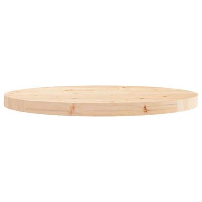 Tafelblad Rond Ø60X3 Cm Massief Grenenhout