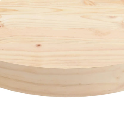 Tafelblad Rond Ø60X3 Cm Massief Grenenhout