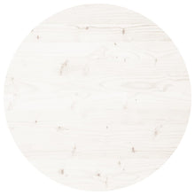 Tafelblad Rond Ø60X3 Cm Massief Grenenhout Wit