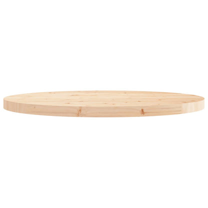 Tafelblad Rond Ø80X3 Cm Massief Grenenhout