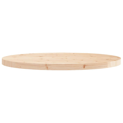Tafelblad Rond Ø80X3 Cm Massief Grenenhout