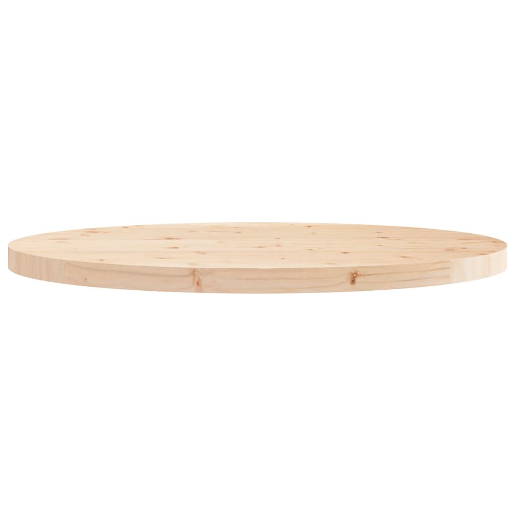 Tafelblad Rond Ø90X3 Cm Massief Grenenhout