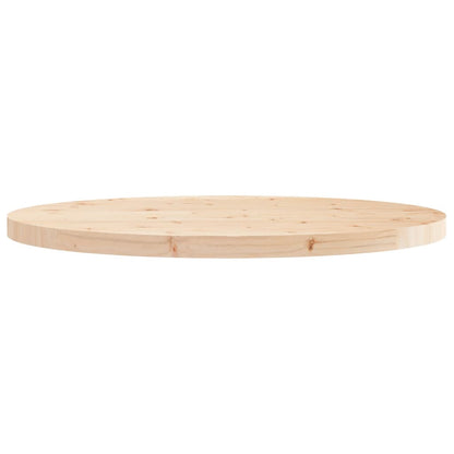 Tafelblad Rond Ø90X3 Cm Massief Grenenhout