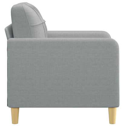 Fauteuil Stof 60 cm Lichtgrijs